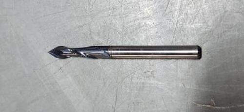 DESCRIPTION: (2) SOLID CARBIDE DRILL MILL BRAND/MODEL: MELIN TOOL AMG-404-DP60 SIZE: 1/8" DIA 1/2" LOC 60* QTY: 2