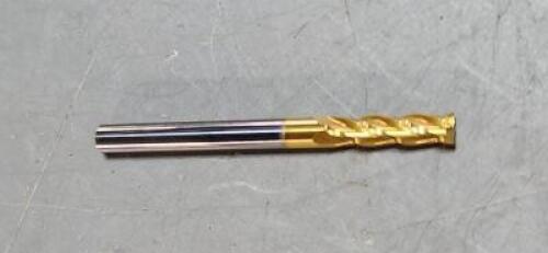 DESCRIPTION: (1) SOLID CARBIDE SQ END MILL BRAND/MODEL: HERTEL 88250113 SIZE: 1/8" DIA 1/2" LOC QTY: 1