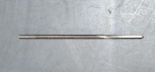 DESCRIPTION: (2) COBALT CHUCKING REAMERS BRAND/MODEL: ALVORD POLK 04599775 SIZE: 0.1181" DIA 7/8" FL RETAIL$: 29.03 EA QTY: 2