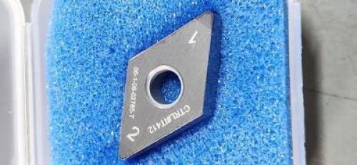 DESCRIPTION: (10) PVD COATED TURNING INSERTS BRAND/MODEL: NORTHAMERICAN TOOL DNGA432 80425MT SIZE: $111.84 PER INSERT QTY: 10