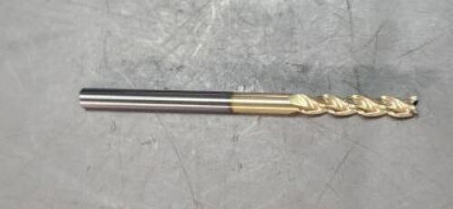 DESCRIPTION: (1) SOLID CARBIDE SQ END MILL BRAND/MODEL: ACCUPRO 65249690 SIZE: 1/8"DIA 5/8" LOC QTY: 1