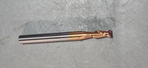 DESCRIPTION: (1) SOLID CARBIDE SQ END MILL BRAND/MODEL: ACCUPRO 07770324 SIZE: 5/32" DIA 3/8" LOC QTY: 1