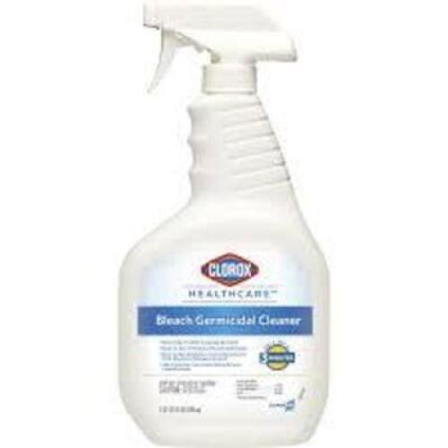 DESCRIPTION: (6) BLEACH GERMICIDAL CLEANER BRAND/MODEL: CLOROX HEALTHCARE #6VDE6 INFORMATION: READY TO USE SIZE: 32 OZ RETAIL$: $140.00 TOTAL QTY: 6