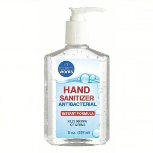 DESCRIPTION: (36) HAND SANITIZER BRAND/MODEL: CLEAN WORKS #56LG31 SIZE: 8 OZ RETAIL$: $2.00 EA QTY: 36