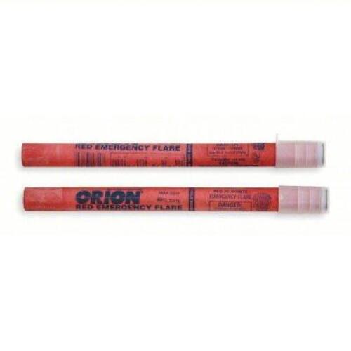 DESCRIPTION: (7) ROAD FLARES, NO STAND BRAND/MODEL: ORION #45MG26 INFORMATION: RED SIZE: 30 MIN BURN DURATION RETAIL$: $6.00 EA QTY: 7
