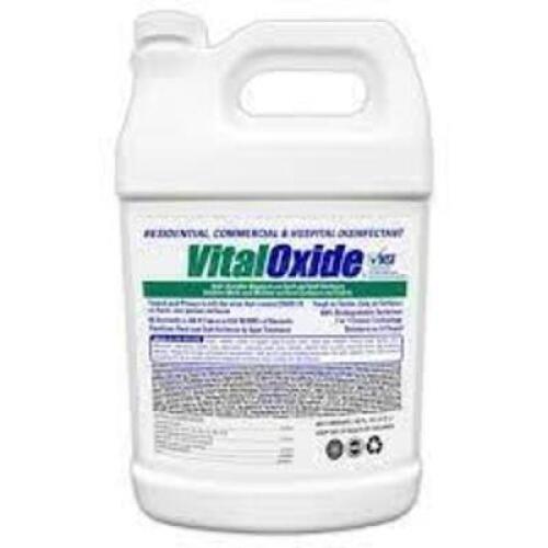 DESCRIPTION: (1) DISINFECTANT BRAND/MODEL: VITAL OXIDE RTU SIZE: 55 GAL RETAIL$: $2012.21 EA QTY: 1