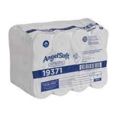 DESCRIPTION: (1) CASE OF (36) ROLLS OF CORELESS TOILET PAPER BRAND/MODEL: ANGEL SOFT #19371 SIZE: 750 SHEETS PER ROLL RETAIL$: $118.89 EA QTY: 1