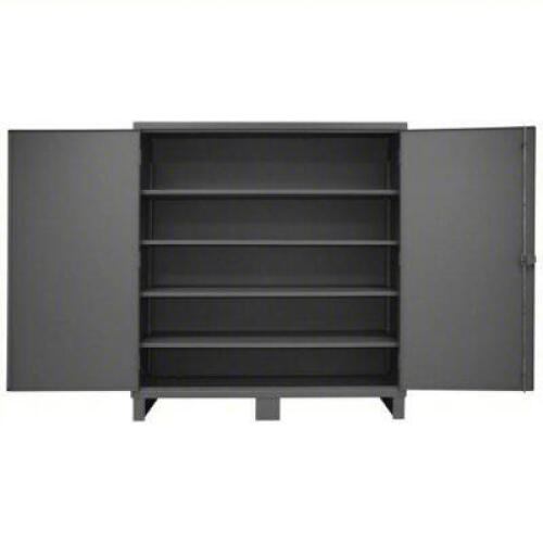 DESCRIPTION: (1) LARGE STORAGE CABINET BRAND/MODEL: DURHAM/16D695 INFORMATION: SWING HANDLE & PADLOCK HASP, 12G PANEL THICKNESS RETAIL$: $2,898.12 SIZ