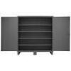 DESCRIPTION: (1) LARGE STORAGE CABINET BRAND/MODEL: DURHAM/16D695 INFORMATION: SWING HANDLE & PADLOCK HASP, 12G PANEL THICKNESS RETAIL$: $2,898.12 SIZ