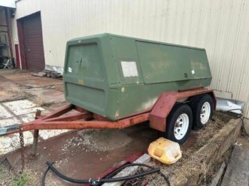 HEAVY DUTY AIR COMPRESSOR TRAILER.