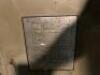 LACFER CR1-250 METAL WORKING LATHE WITH HOBART BETA MIG 250 WELDER. - 7