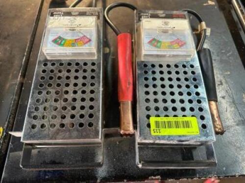(2) LOAD TESTERS.