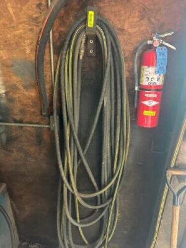 50' SECTION OF HEAVY DUTY GARDEN HOSE.