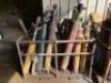 VARIOUS INDUSTRIAL TIE ROD HYDRAULIC CYLINDERS AS SHOWN (STEEL STORAGE CRATE INCLUDED) - 2