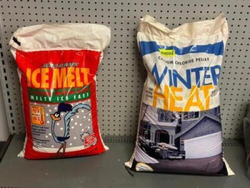 (2) - BAGS OF ICE MELT