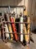 VARIOUS INDUSTRIAL TIE ROD HYDRAULIC CYLINDERS AS SHOWN (STEEL STORAGE CRATE INCLUDED) - 4