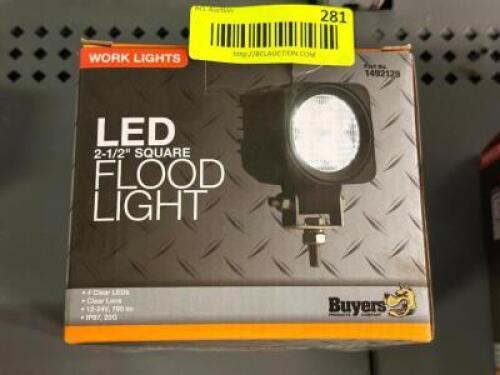 (2) - LED FLOOD LIGHT