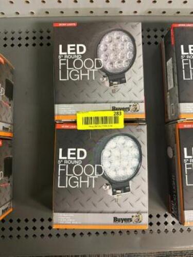 (2) - LED FLOOD LIGHT