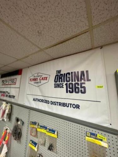 WALL MOUNTED ADVERTISEMENT BANNERS