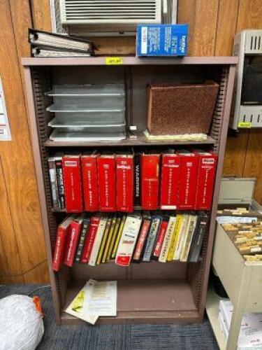 METAL BOOK SHELF