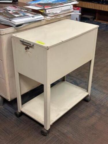 (2) - ROLLING FILE CABINETS