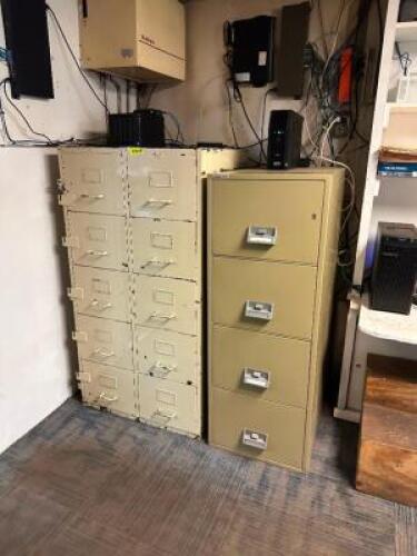 (3) - FILE CABINETS