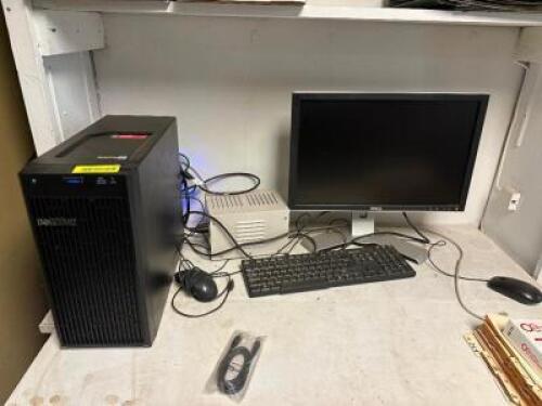 DESKTOP COMPUTER WITH MONITOR