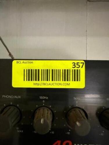 PA SYSTEM / AMP