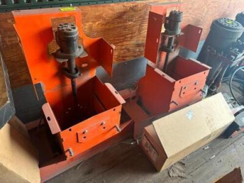 (2) SALT SPREADER AGITATORS