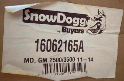 SNOW DOGG 16062165A MOUNT KIT GM 2500/3500 11-14