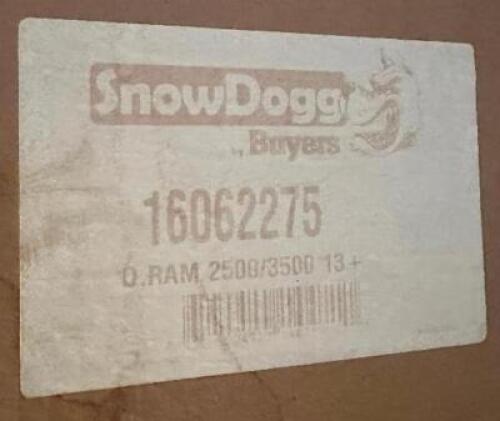 SNOW DOGG 16062275 MOUNT KIT RAM 2500/3500 13+
