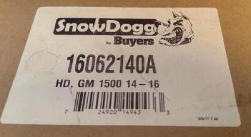 SNOW DOGG 16062140A MOUNT KIT GM 1500 14-16