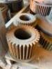 ASSORTED EXCAVATOR GEARS AND PARTS AS SHOWN - 8