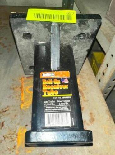 BOLT-ON RECEIVER TUBE