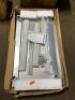 DESCRIPTION: (1) FIXED HEIGHT WORK TABLE BRAND/MODEL: GRAINGER/4UEJ3 INFORMATION: STAINLESS STEEL/LOAD CAPACITY: 600 LBS RETAIL$: $547.60 SIZE: 30"D X - 2