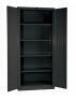 DESCRIPTION: (1) HEAVY DUTY STORAGE CABINET BRAND/MODEL: HALLOWELL/HW4SC8478-4CL INFORMATION: CHARCOAL/SHELF CAPACITY: 1,450 LB/4-SHELVES RETAIL$: $1,