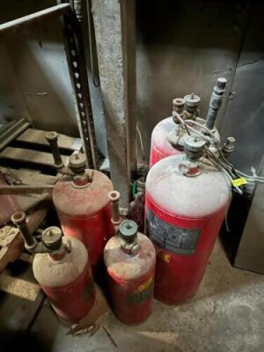 (5) - TANKS OF FIRE SUPPRESSANT
