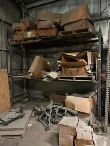 (2) - 53" X 123" STACKABLE RACKING UNITS