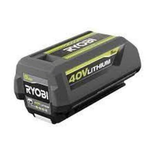 DESCRIPTION: (1) LITHIUM ION CHARGER BRAND/MODEL: RYOBI INFORMATION: BLACK WITH GREEN SIZE: 40 V RETAIL$: $105.98 EA QTY: 1