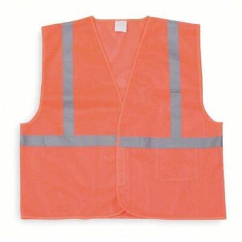 DESCRIPTION: (1) CASE OF (50) HIGH VISIBILITY VEST BRAND/MODEL: CONDOR #1YAD5 INFORMATION: ORANGE SIZE: LARGE RETAIL$: $8.78 PER VEST QTY: 1