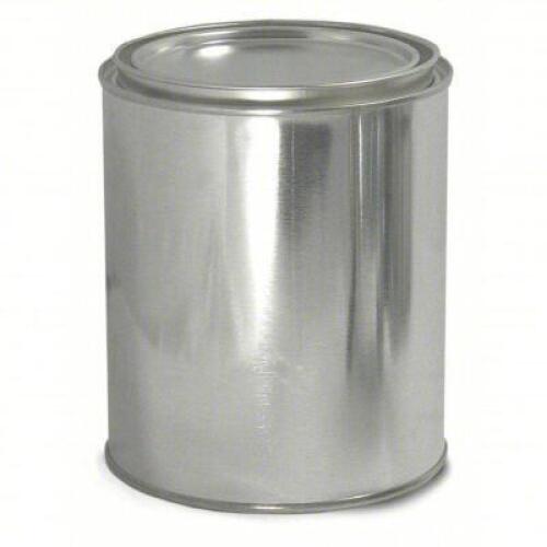 DESCRIPTION: (1) CASE OF (50) METAL CAN BRAND/MODEL: QORPAK #437H99 INFORMATION: PLAIN SIZE: 1 PT, ROUND, UNLINED, 3 3/8 IN OVERALL DIA, 3 3/8 IN WD,