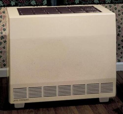 DESCRIPTION: (1) CLOSED FRONT VENTED GAS HEATER BRAND/MODEL: EMPIRE/RH50C-2NAT INFORMATION: 50,000 BTU/FREESTANDING RETAIL$: $1,409.00 SIZE: 34"W X 29