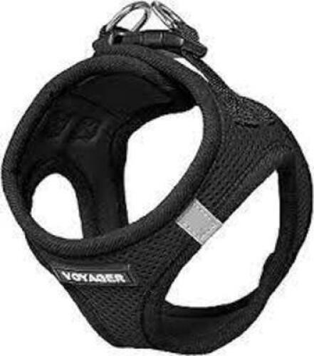 DESCRIPTION: (1) FLEXIBLE DOG HARNESSBRAND/MODEL: VOYAGER 3MSIZE: XSRETAIL$: $30.00 EAQTY: 1