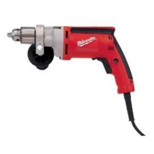 DESCRIPTION: (1) MAGNUM DRILL BRAND/MODEL: MILWAUKEE/0300-20 INFORMATION: 0-850 RPM/PISTOL GRIP/120 VAC RETAIL$: $138.76 SIZE: 1/2"CHUCK SIZE X 12-1/4