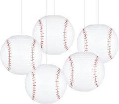 DESCRIPTION: (1) CASE OF (25) BASEBALL PAPER LANTERNS RETAIL$: $10.00 EA QTY: 1