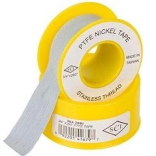 DESCRIPTION: (1) PACK OF (22) PTFE TAPE BRAND/MODEL: SMITH-COOPER/4382000320 INFORMATION: CONTINUOUS ROLL/MAX TAPE TEMP: 620F RETAIL$: $21.56 PER LOT