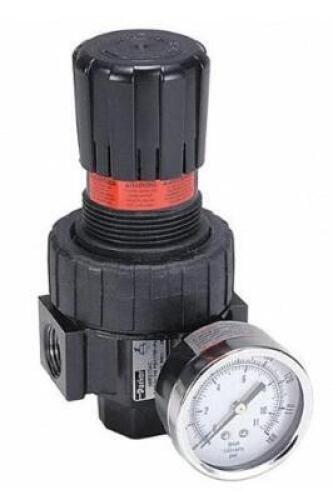 DESCRIPTION: (2) GENERAL PURPOSE AIR REGULATOR BRAND/MODEL: PARKER/06R318AC INFORMATION: MAX FLOW: 75 CFM/MAX PRESSURE: 250 PSI RETAIL$: $90.05 EACH S
