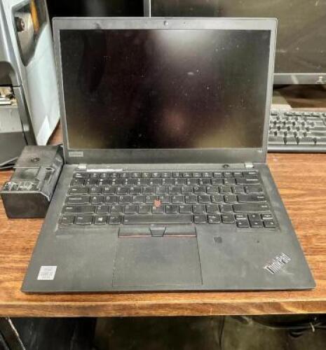 THINK PAD LAPTOP W/ DOCKING STATION