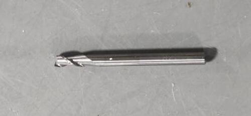 DESCRIPTION: (2) SOLID CARBIDE SQ END MILL BRAND/MODEL: ACCUPRO 07764525 INFORMATION: 1/8" DIA 1/4" LOC QTY: 2