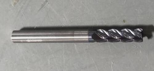 DESCRIPTION: (1) SOLID CARBIDE CORNER RADIUS END MILL BRAND/MODEL: ACCUPRO 86769809 INFORMATION: 1/4" DIA 3/4" LOC QTY: 1